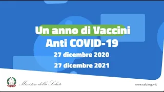 Un anno di vaccinazioni #COVID-19