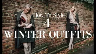 HOW TO STYLE 4 WINTER OUTFITS // AW17 Lookbook // Fashion Mumblr // AD