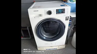 03-07-2023 ล้างเครื่องซักผ้า ฝาหน้า Samsung 9kg.รุ่น WW90K6410QW