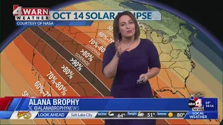 Dry conditions, and potential cloud cover for Saturday eclipse