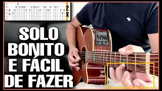 ✔Aprenda um Solo Bonito e Fácil de Fazer no Violão