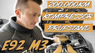 Ob das eine gute Idee war? Kompressorumbau im 200.000 km BMW e92 M3!