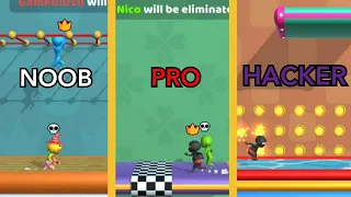 NOOB vs PRO vs HACKER = Run Race 3D