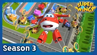 Send in the Drones | super wings season 3 | EP37