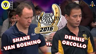 9-BALL: Shane VAN BOENING vs Dennis Orcollo - 2016 DERBY CITY CLASSIC 9-BALL DIVISION