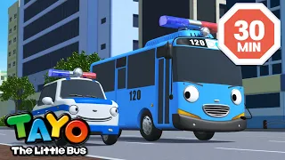 Tayo English Episode | 🚓Our City Heroes, Police Car Pat & Tayo!🚨 | Tayo Episode Club