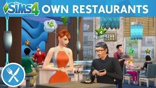 The Sims 4 Dine Out: Own Restaurants Official Gameplay Trailer