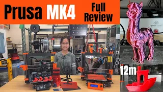 Prusa MK4 Full Review: An awesome 3D printer, but competitively enough in today's 3D printer market?