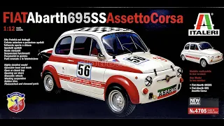 Video Build: Fiat Assetto Corsa from Italeri in 1/12 - Part 2
