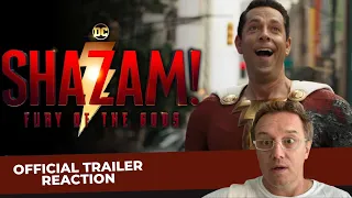 SHAZAM! Fury of the Gods (OFFICIAL TRAILER) The Popcorn Junkies Reaction