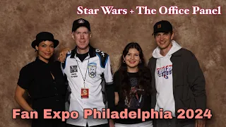 Fan Expo Philadelphia Vlog (I MET HAYDEN CHRISTENSEN & ROSARIO DAWSON!!🥹) | ft. Star Wars Q&A Panel