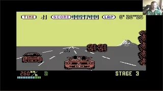 Lukozer Retro Game Review 335 - Out Run - Commodore 64