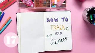 How To Track Your Fitness in Your Bullet Journal | Plan With Me