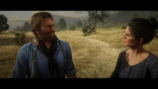 Arthur and Abigail hug | Red Dead Redemption 2