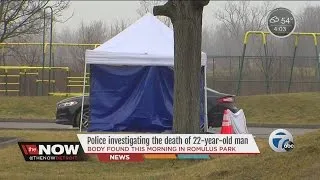 Body found at park in Romulus
