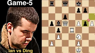 The Domination of Ian Nepomniachtchi | Game-5 | Ian vs Ding | FIDE World Championship 2023