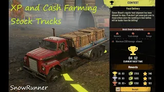 SnowRunner Early Game XP & Cash Farming