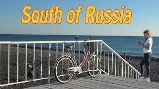 South of Russia. Russian Resorts on the Black sea. 4K