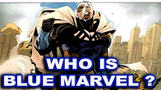 History and Origin of Marvel's Adam Brashear The BLUE MARVEL!