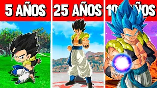 SOBREVIVÍ 100 AÑOS COMO GOGETA en GTA 5!! (Dragon Ball Z mod)