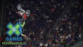 Josh Sheehan wins Moto X Freestyle silver | X Games Minneapolis 2017