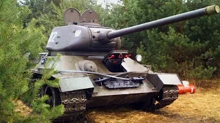 The Sound of T-34-85 Tank