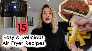 15 DELICIOUS AIR FRYER RECIPES | QUICK & EASY AIR FRYER RECIPES | Kerry Whelpdale