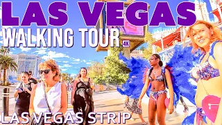 Las Vegas Strip Walking Tour 4/12/24 5:00 PM