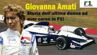 Giovanna Amati: Storia dell'ultima DONNA ad aver corso in F1!