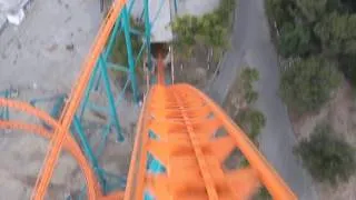 GOLIATH Complete POV On-Ride Six Flags Magic Mountain 2009