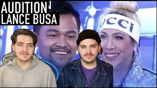 A TOTAL STAR | Twin Musicians REACT | Lance Busa - Idol Philippines Audition | First Time Ever