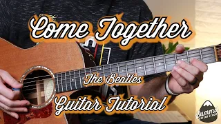 Come Together Guitar Tutorial Acoustic