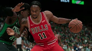 Chicago Bulls vs Boston Celtics | NBA Today 1/15/2022 - Full Game Highlights Sim (NBA 2K22)