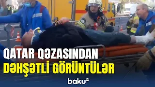 Moskvada qatarlar toqquşdu: yaralananlar qatarlardan çıxarıldı