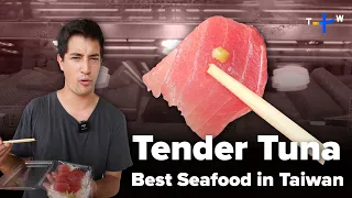 Taiwan Top 5 Seafoods: Tender Tuna Sashimi with @LukeMartin
