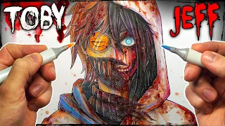 Who Is Ticci Toby & Jeff The Killer? (Creepypasta + Drawing)