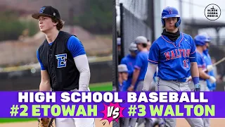 D1 PITCHING COMMITS DUEL IN GEORGIA!! #2 ETOWAH EAGLES(6A) VS. #3 WALTON RAIDERS(7A)