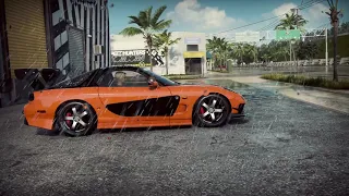 veilside mazda rx7 in NFS heat - fast and the furious Han's Mazda RX7