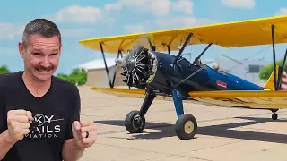 83 Year Old Airplane Flies Again (Lone Star Flight Museum)