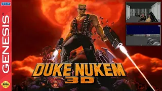 Duke Nukem 3D. Sega Megadrive