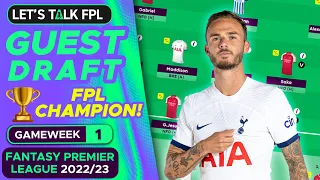 FPL CHAMPION CURRENT DRAFT | Fantasy Premier League Tips 2023/24