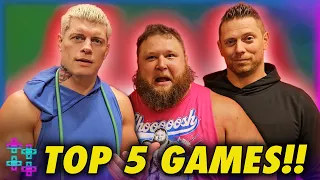 UUDD's Top 5 Video Games EVER | Cody Rhodes, The Miz, and Otis