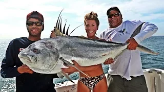 Record Roosterfish in Cabo San Lucas caught by Jena Leigh