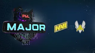 [4K] Natus Vincere vs Vitality - Map 2 Nuke - PGL Major Stockholm 2021 - Champions - Day 10