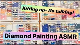 Kitting up ASMR | 2022 Huge Josephine Wall Project | Diamond Painting ASMR | ASMR Compilation