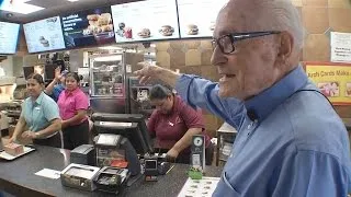 McDonald's Employee, 90, Says Work And Fast Food Are His 'Fountain Of Youth'