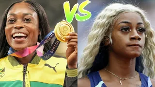 Sha'Carri Richardson VS Elaine Thompson-Herah Post Race Interview | Prefontaine Classic | NBC Sports