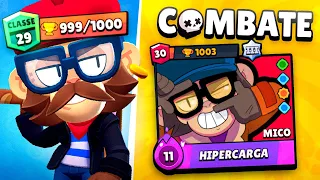 1000🏆 TROFÉUS no COMBATE com o MICO no BRAWL STARS!