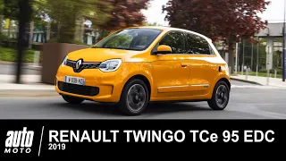 2019 Renault Twingo TCe 95 EDC Intens ESSAI AUTO-MOTO.COM