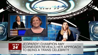 Jeopardy! champion Amy Schneider reveals her approach to being a trans celebrity